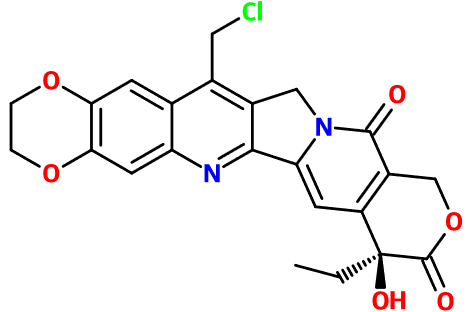 MC012957 7-(Cl-methyl)-10,11-(ethylenedioxy)-(20S)-camptothecin